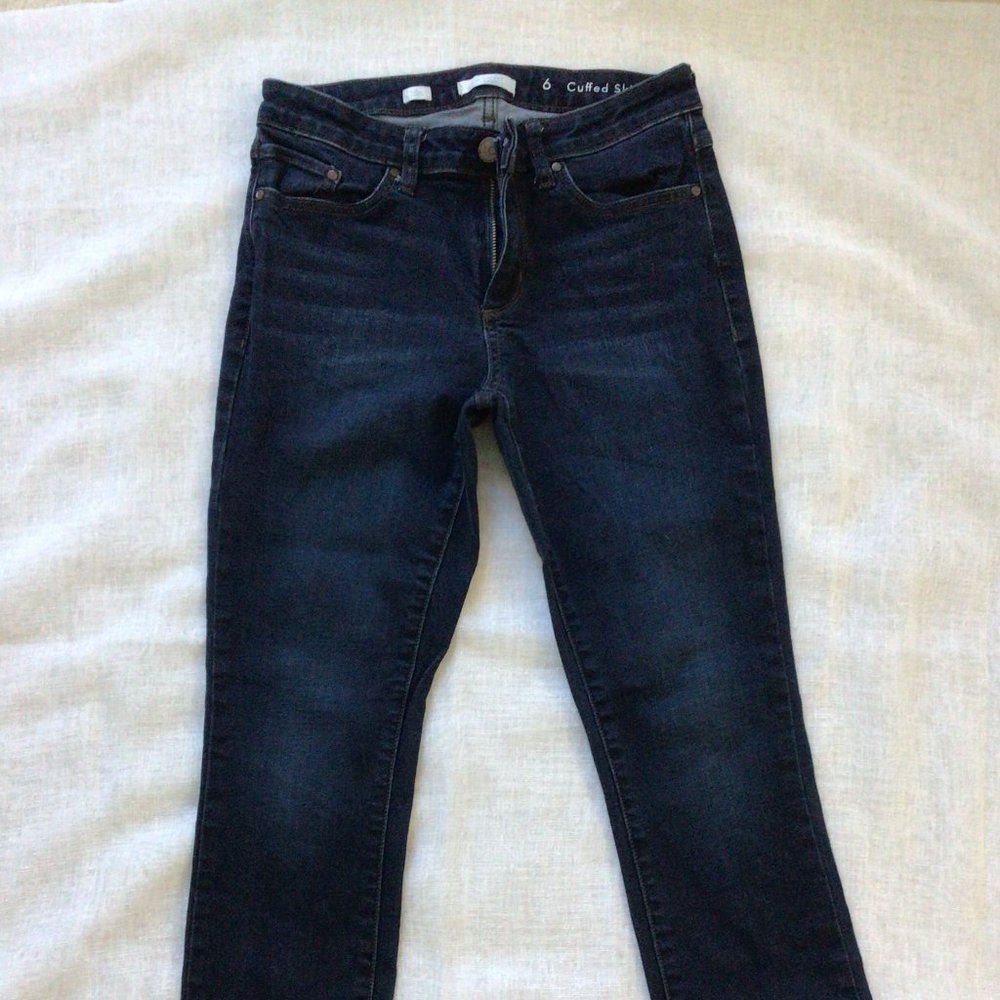 Lauren Conrad Cuffed Skinny Ankle Jeans Sz6